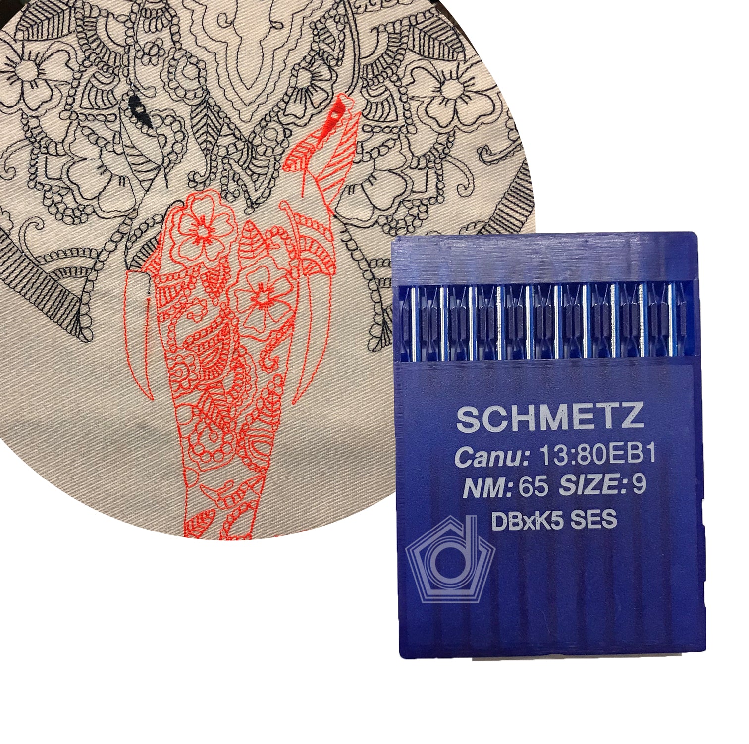 Agujas Schmetz DBxK5 - Punta de bola fina FFG/SES