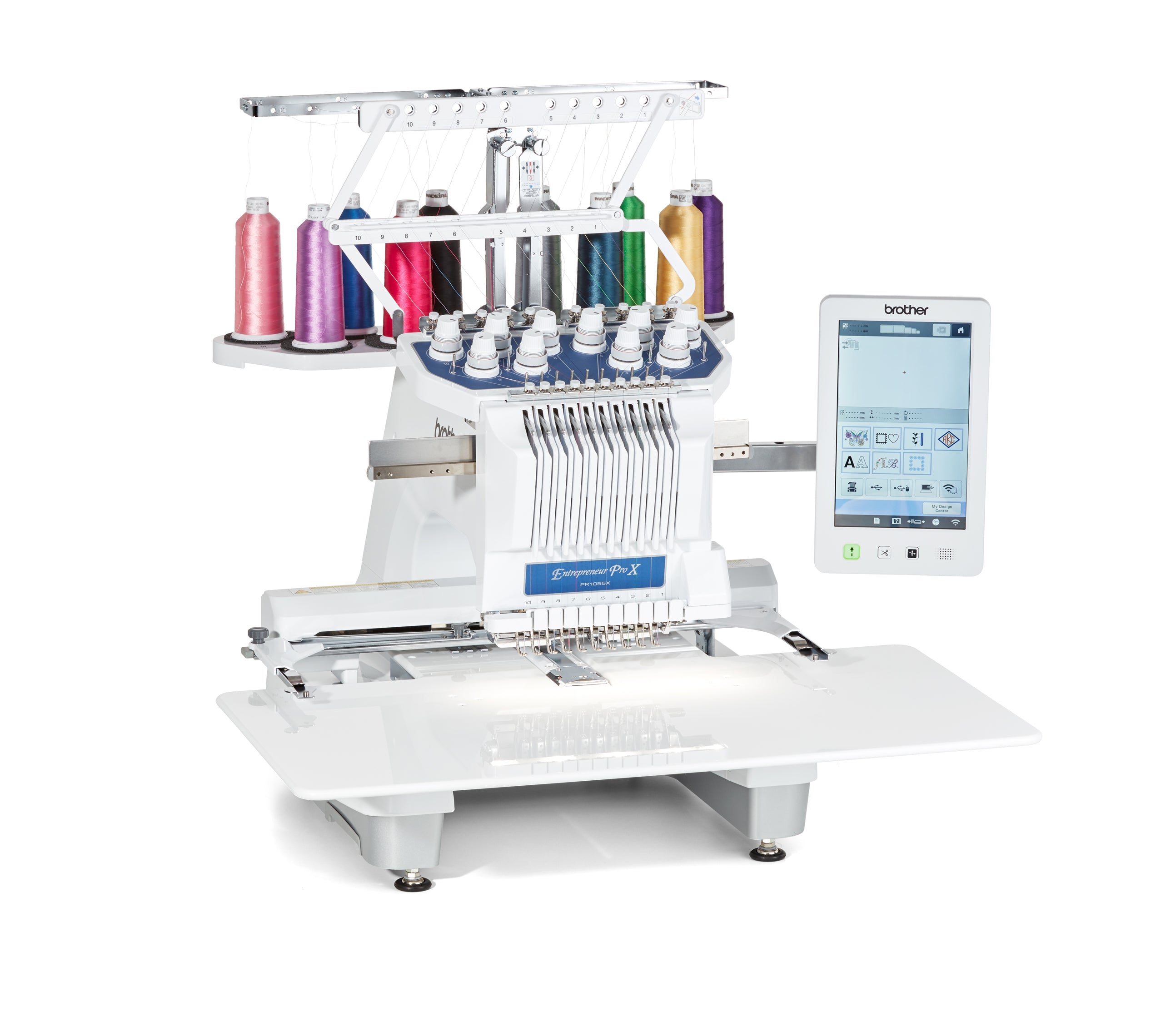 Bordadora Semi industrial Brother PR1055X - 10 agujas