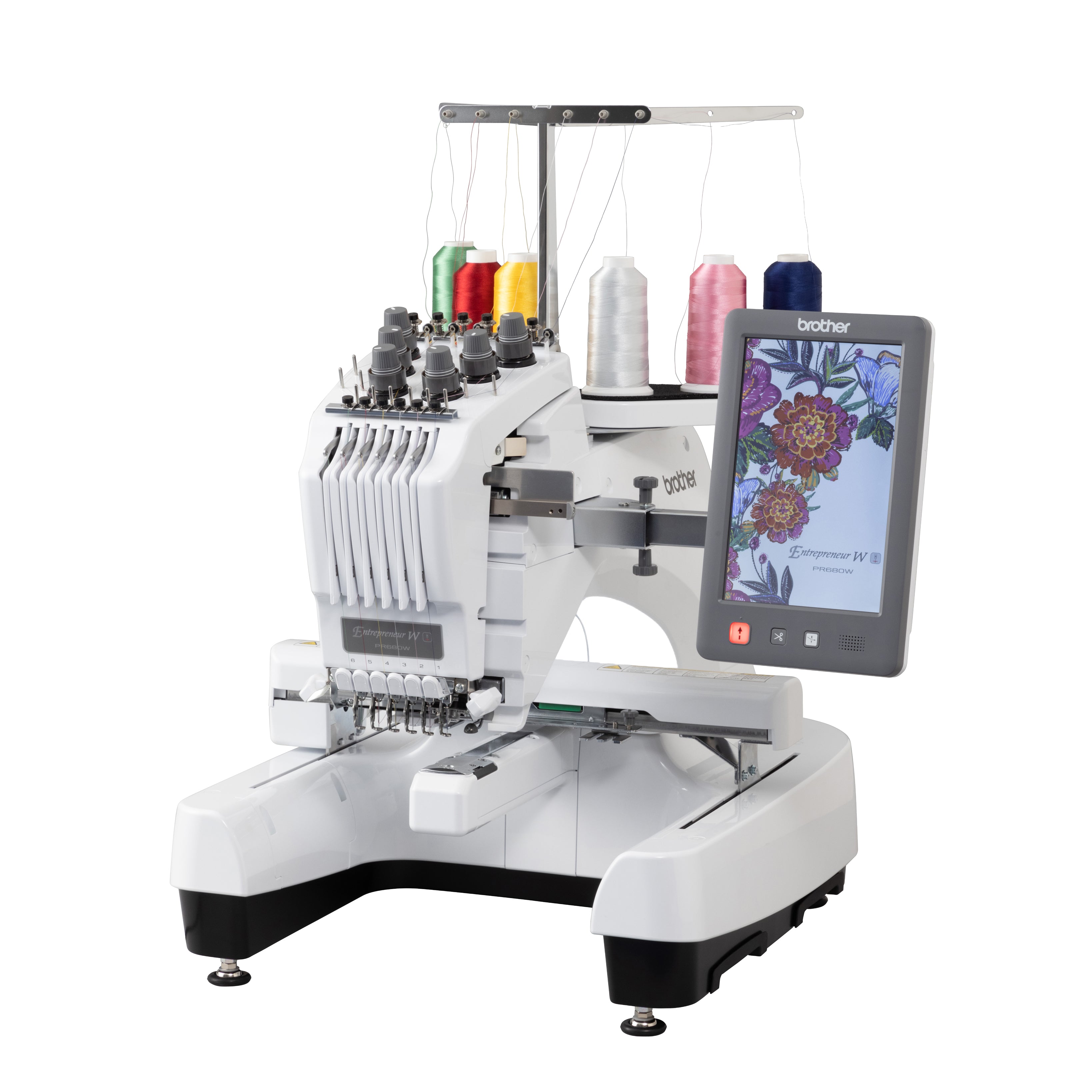 Bordadora Semi industrial Brother PR680W - 6 Agujas