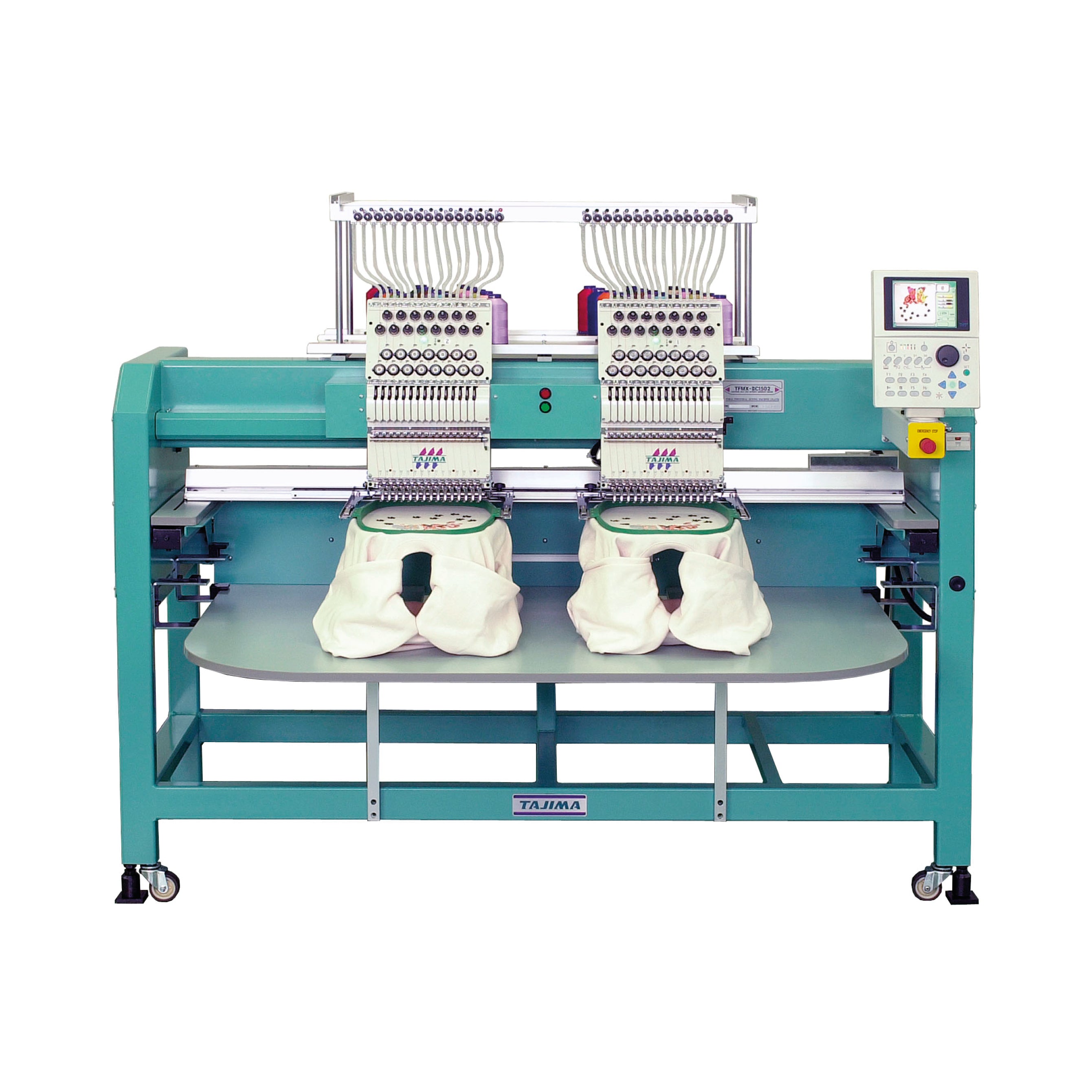 Bordadora cilíndrica TFMX-IIC1202 de 2 cabezas - Tajima