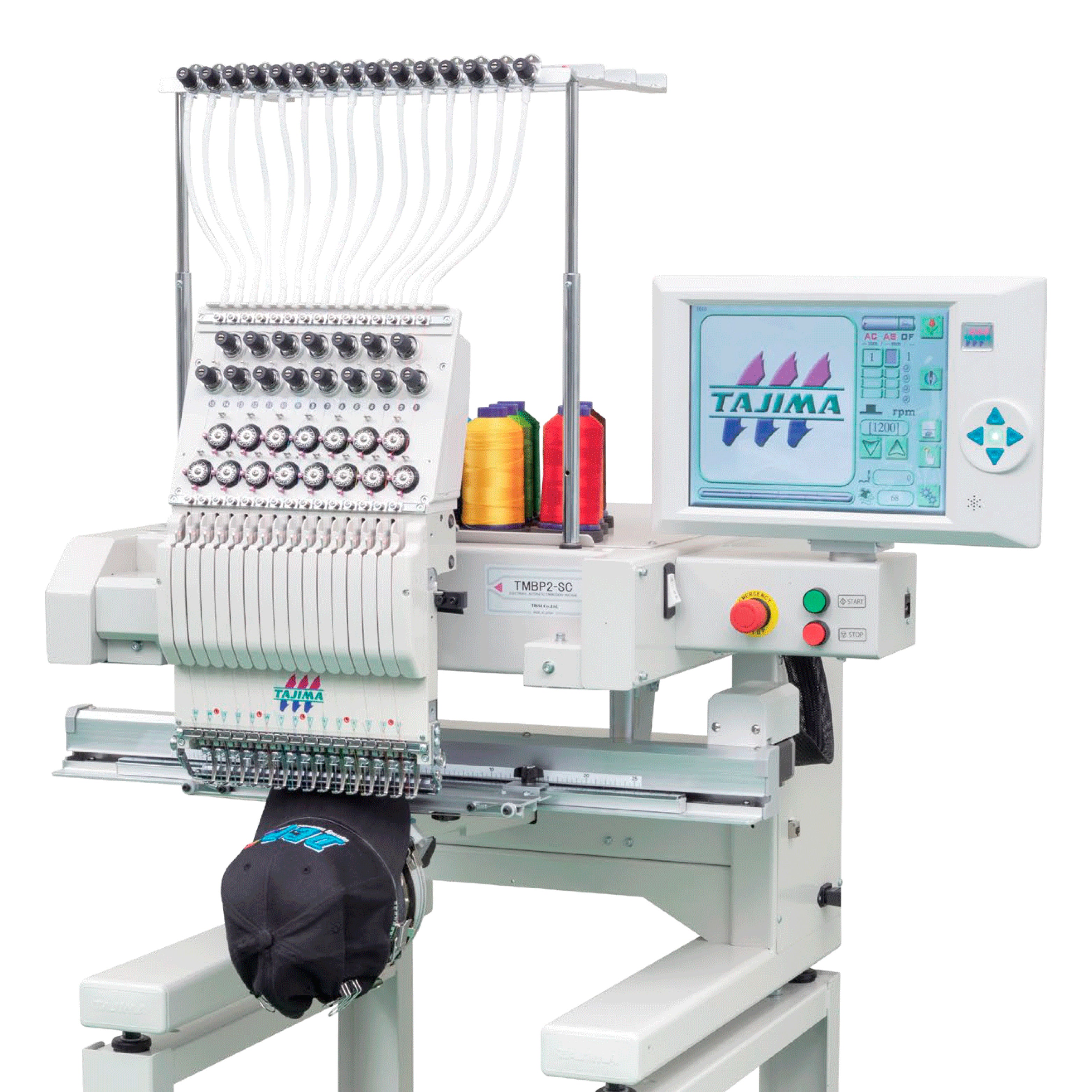 Bordadora cilíndrica TMBP2-S1501C de 1 cabeza - Tajima