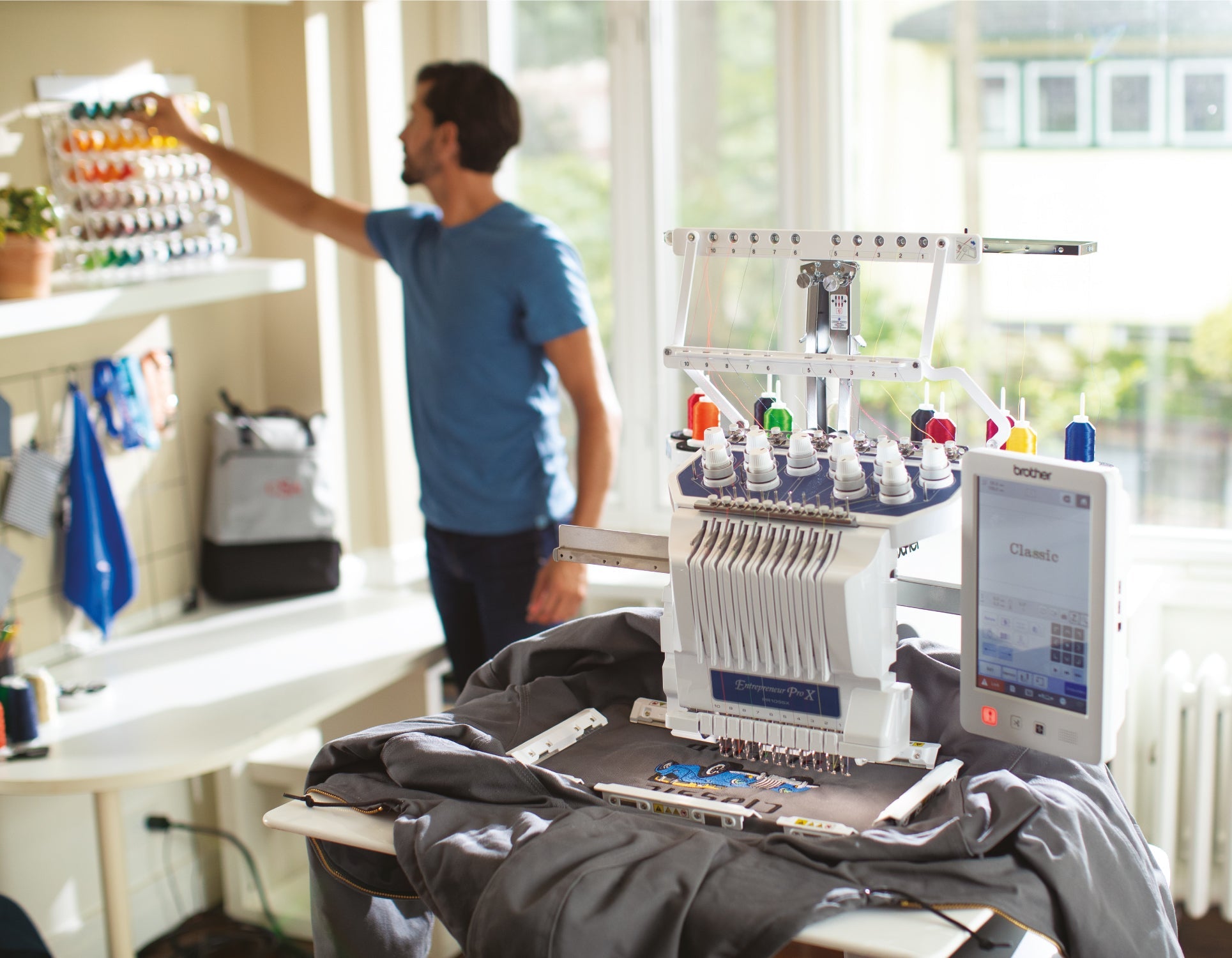 Bordadoras semi industriales