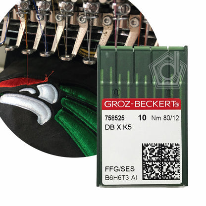 Agujas Groz-Beckert DBxK5 - Punta de bola fina FFG/SES