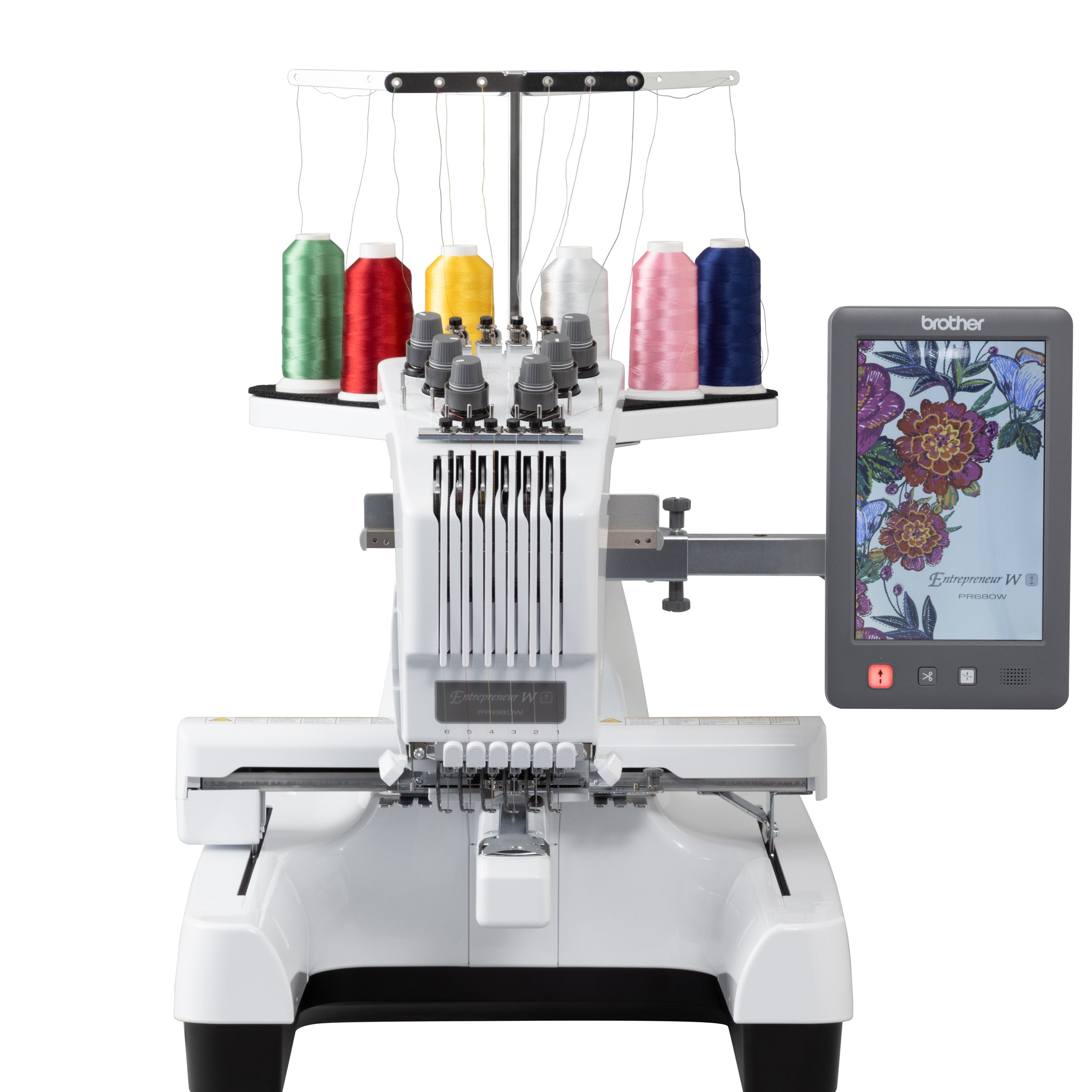 Bordadora Semi industrial Brother PR680W - 6 Agujas