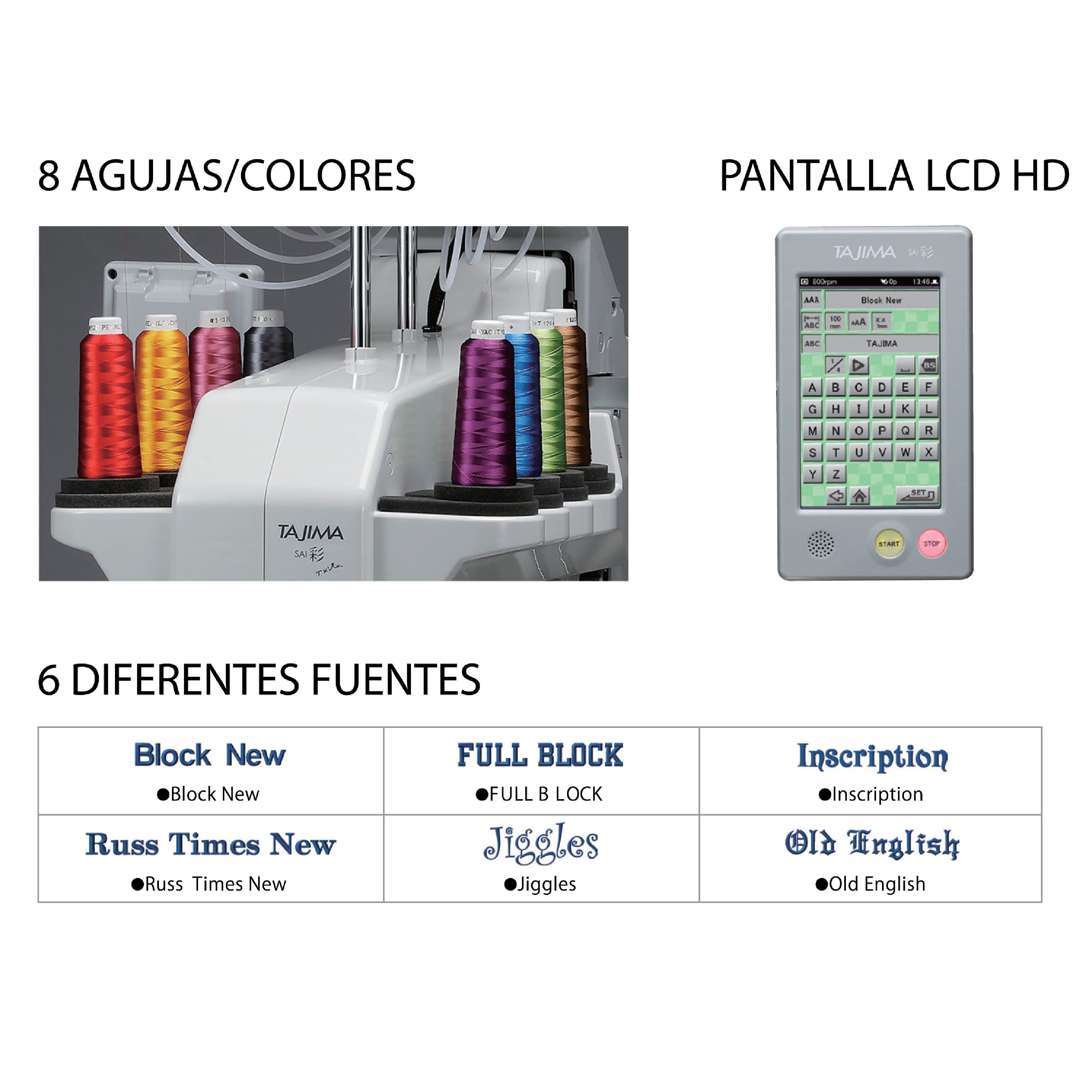 Bordadora Sai Tajima