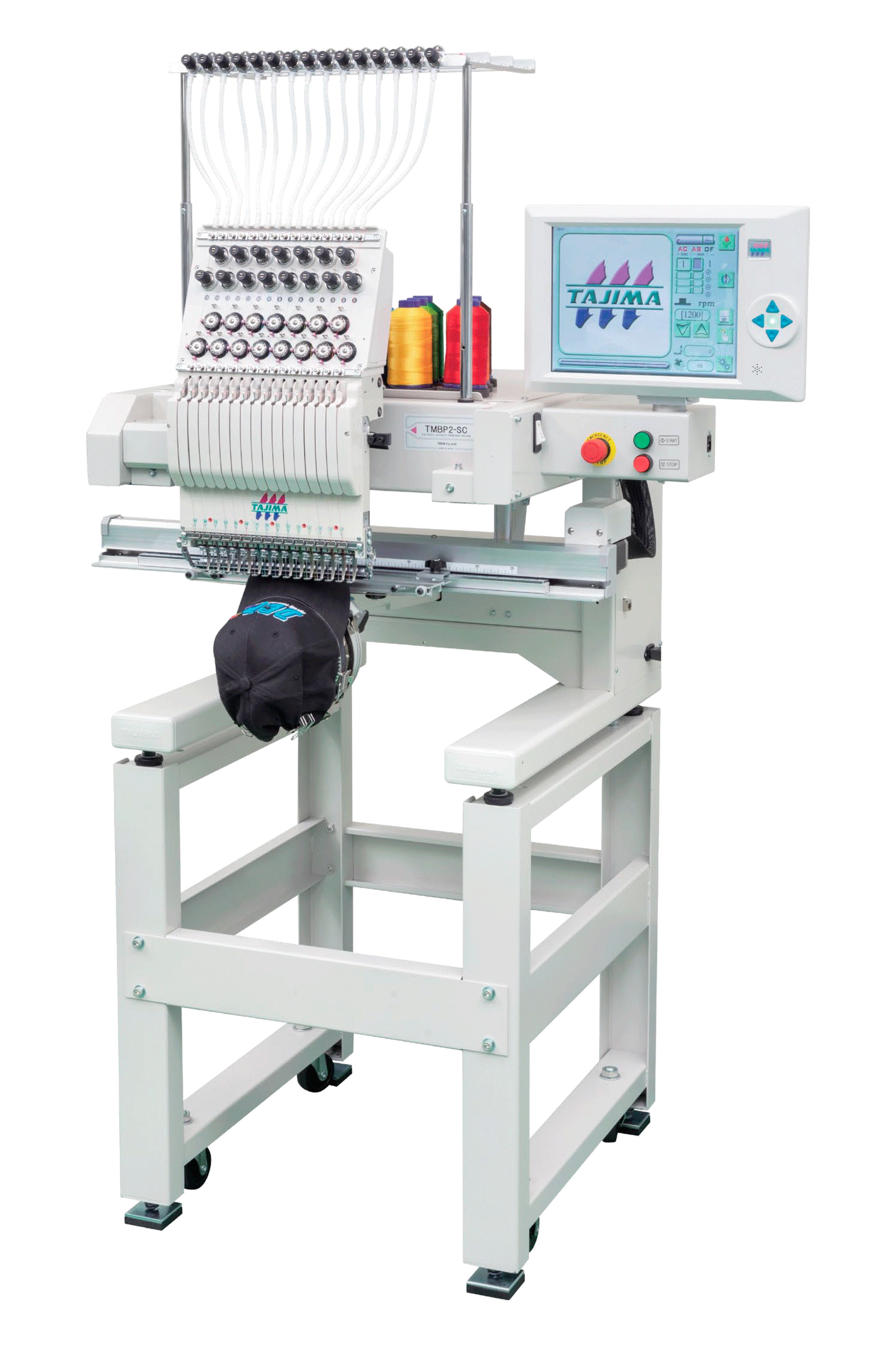 Bordadora cilíndrica TMBP2-S1501C de 1 cabeza - Tajima