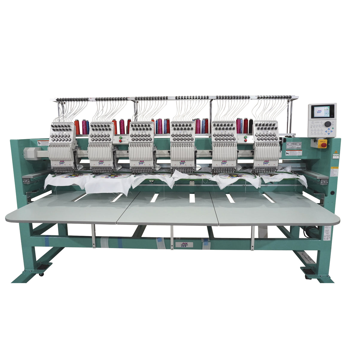 Bordadora Cilíndrica Tajima TFMX-IIC1206 - 6 cabezales