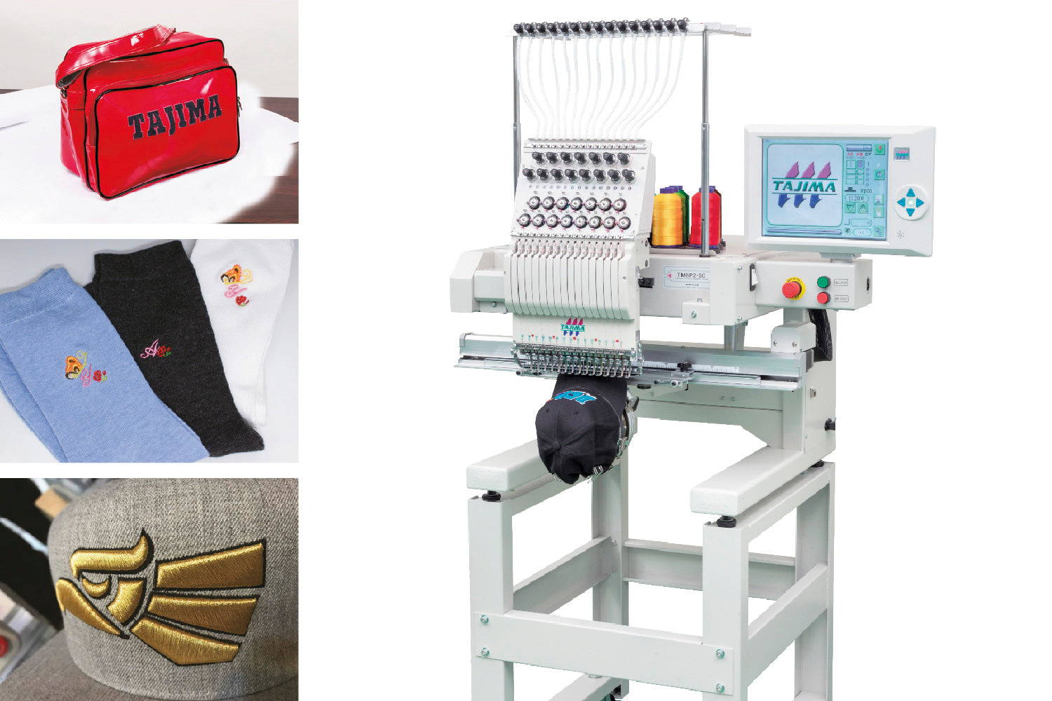 Bordadora Cilíndrica Industrial Tajima TMBR2-SC