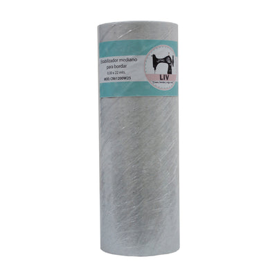 Pellón Estabilizador de Bordado Delgado 30cm×22m